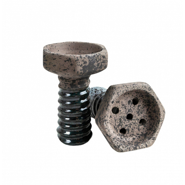 Чаша Thor Evil Screw Bowl Clay Черный Пепельный в Донецке