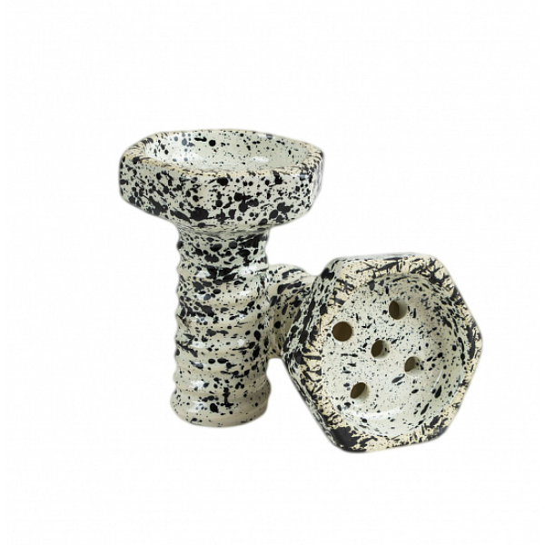 Чаша Thor Evil Screw Bowl Glaze Белый Сплошной в Донецке