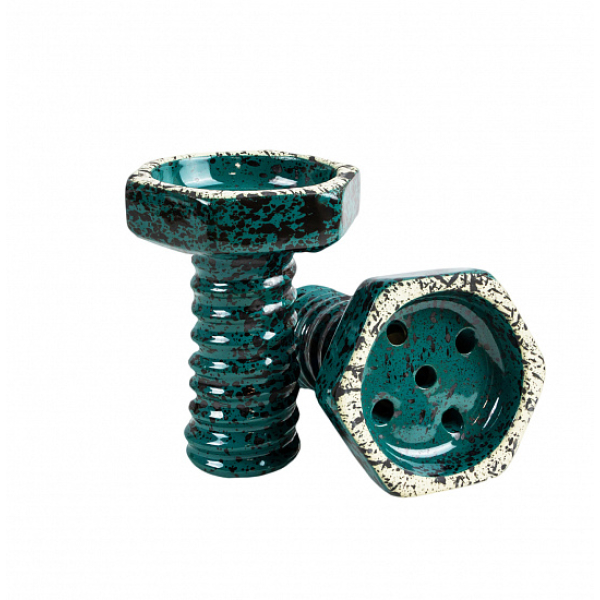 Чаша Thor Evil Screw Bowl Glaze Бирюза Сплошной в Донецке