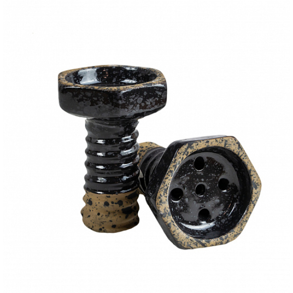 Чаша Thor Evil Screw Bowl Glaze Черный Пепельный в Донецке