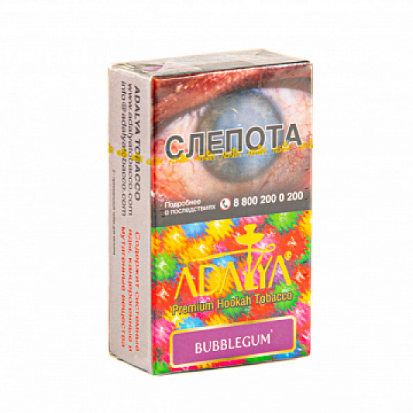 Табак ADALYA BUBBLEGUM 20 гр в Донецке