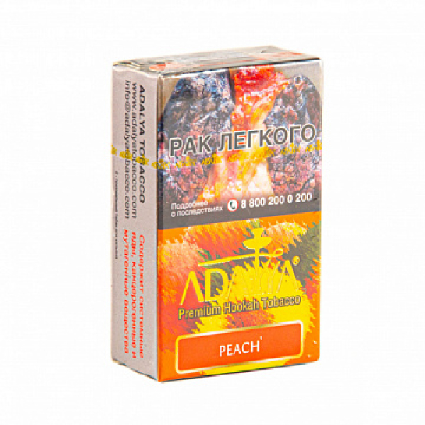 Табак ADALYA PEACH 20 гр в Донецке