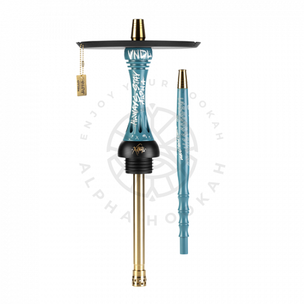 Кальян Alpha Hookah X VNDL Azure Синий (42 см) в Донецке