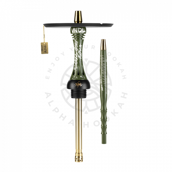 Кальян Alpha Hookah X VNDL Olive Зелёный (42 см) в Донецке