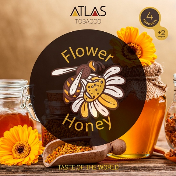 Табак Atlas Flower Honey 100гр в Донецке