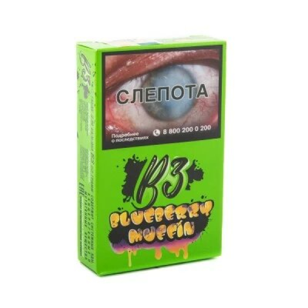 Табак B3 Blueberry Muffin (Черничный Маффин) 50 гр в Донецке