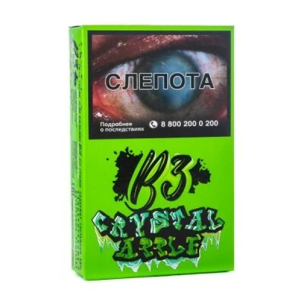 Табак B3 Crystal Apple (Яблоко со льдом) 50 гр в Донецке