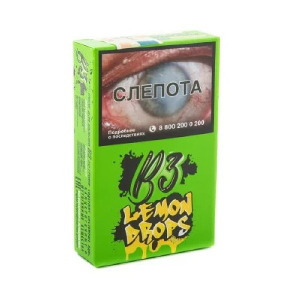 Табак B3 Lemon Drops (Лемонные леденцы) 50 гр в Донецке