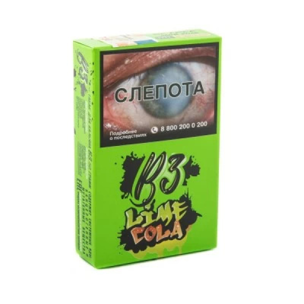 Табак B3 Lime Cola (Лайм Кола) 50 гр в Донецке