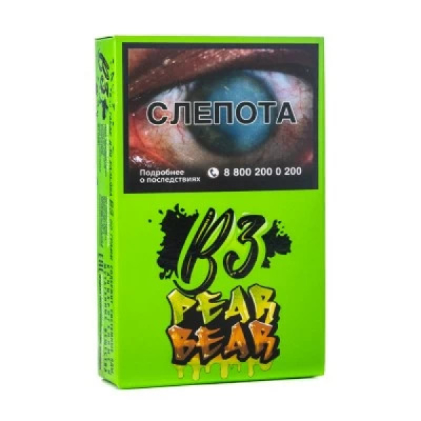 Табак B3 Pear Bear (Груша) 50 гр в Донецке