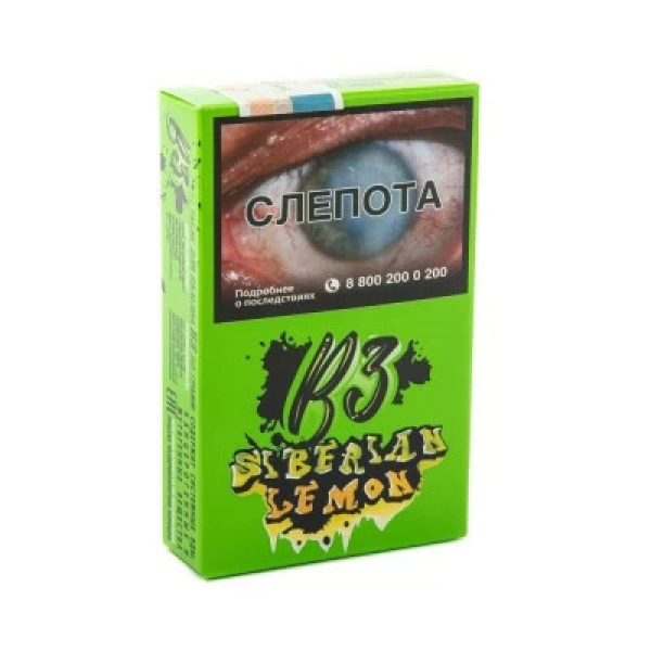 Табак B3 Siberian Lemon (Сибирский Лимон) 50 гр в Донецке