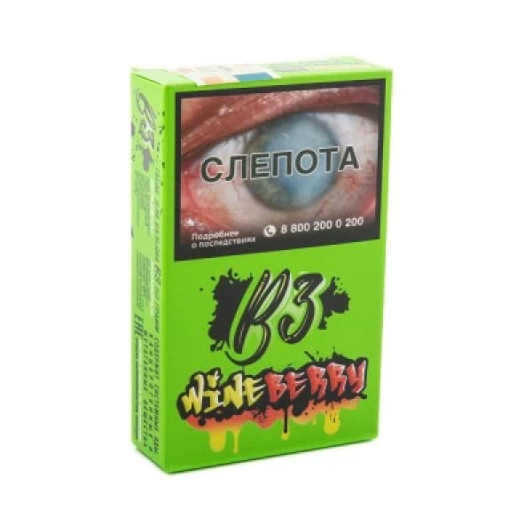 Табак B3 Wineberry (Ягоды и Виноград) 50 гр в Донецке