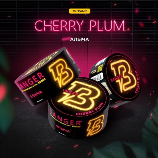 Табак Banger Cherry Plum (Алыча) 25 гр в Донецке