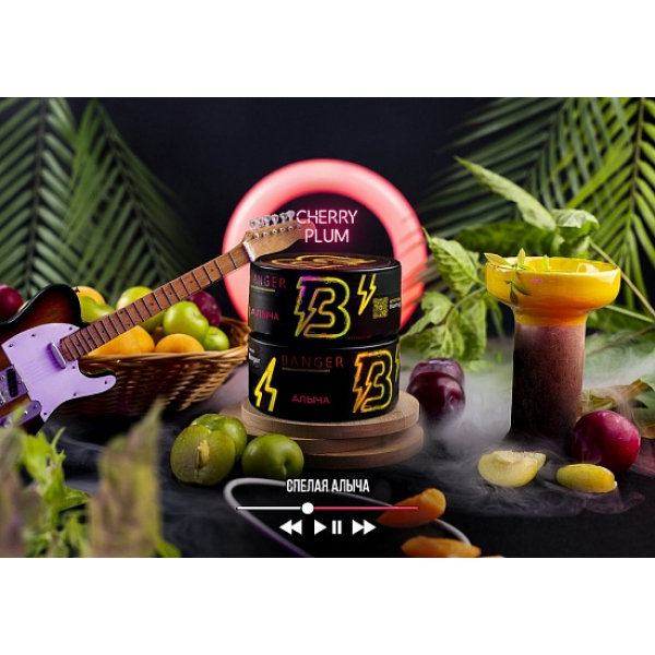 Табак Banger Cherry plum 100 грамм в Донецке