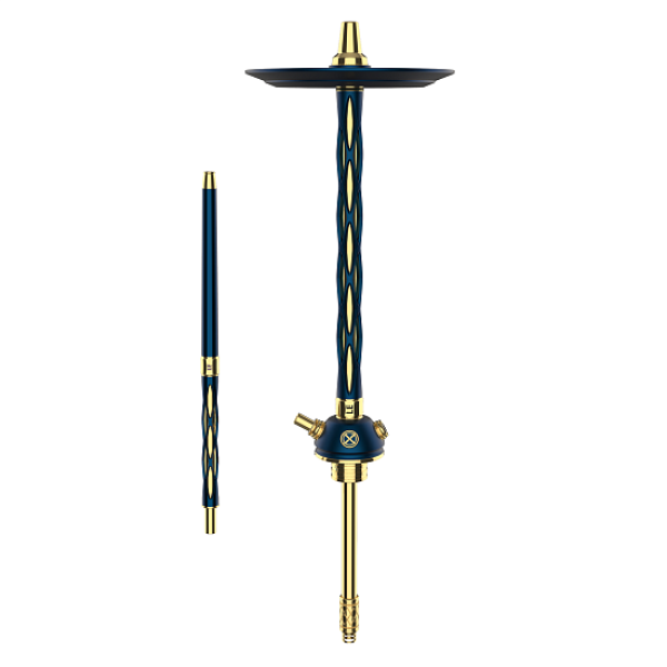 Кальян BLADE HOOKAH - ONE LE (BLUE-GOLD) в Донецке