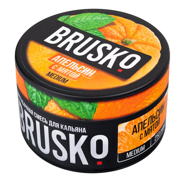 Смесь BRUSKO АПЕЛЬСИН С МЯТОЙ (MEDIUM) 250 гр в Донецке