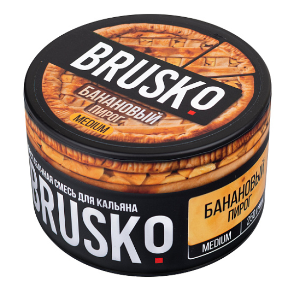 Смесь BRUSKO БАНАНОВЫЙ ПИРОГ (MEDIUM) 250 гр в Донецке