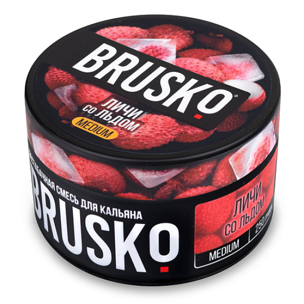 Смесь BRUSKO ЛИЧИ СО ЛЬДОМ (MEDIUM) 250 гр в Донецке