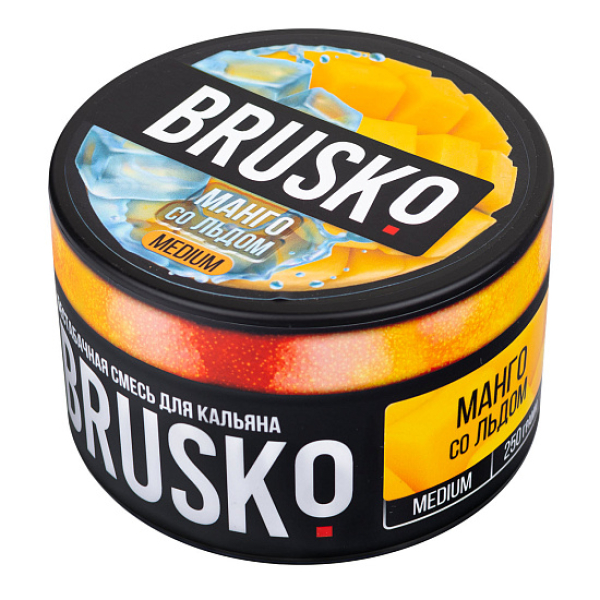 Смесь BRUSKO МАНГО СО ЛЬДОМ (MEDIUM) 250 гр в Донецке