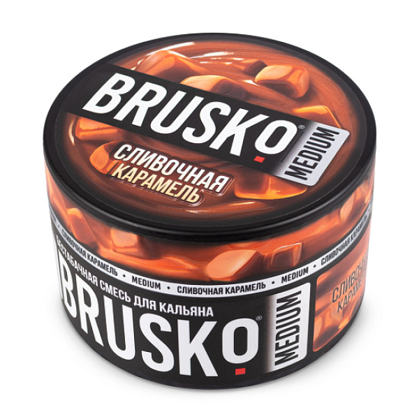 Смесь BRUSKO СЛИВОЧНАЯ КАРАМЕЛЬ (MEDIUM) 250 гр в Донецке