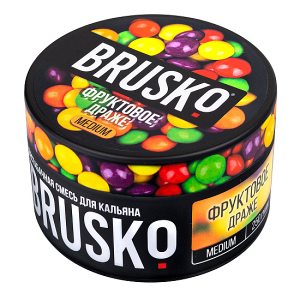 Смесь BRUSKO ФРУКТОВОЕ ДРАЖЕ (MEDIUM) 250 гр в Донецке