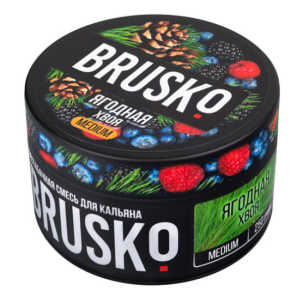 Смесь BRUSKO ЯГОДНАЯ ХВОЯ (MEDIUM) 250 гр в Донецке