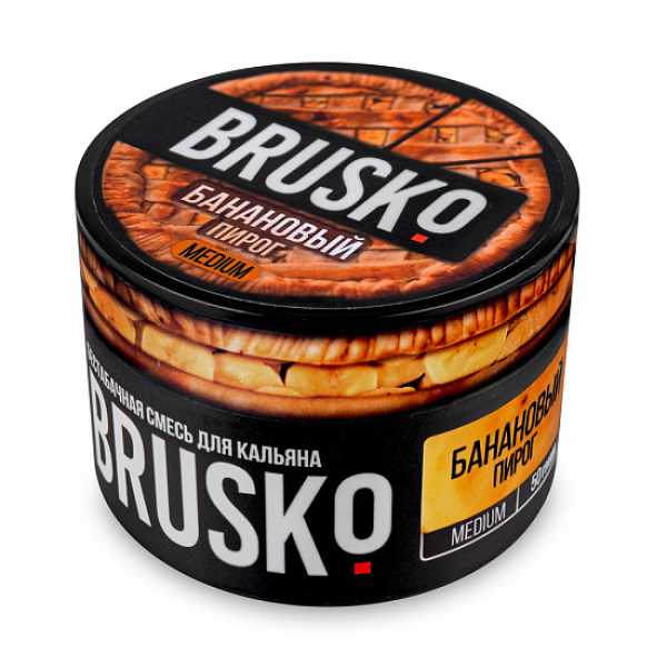 Смесь Brusko Medium Банановый пирог 50 грамм в Донецке