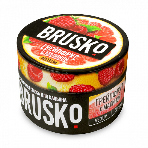 Смесь Brusko Medium Грейпфрут с малиной 50 грамм в Донецке