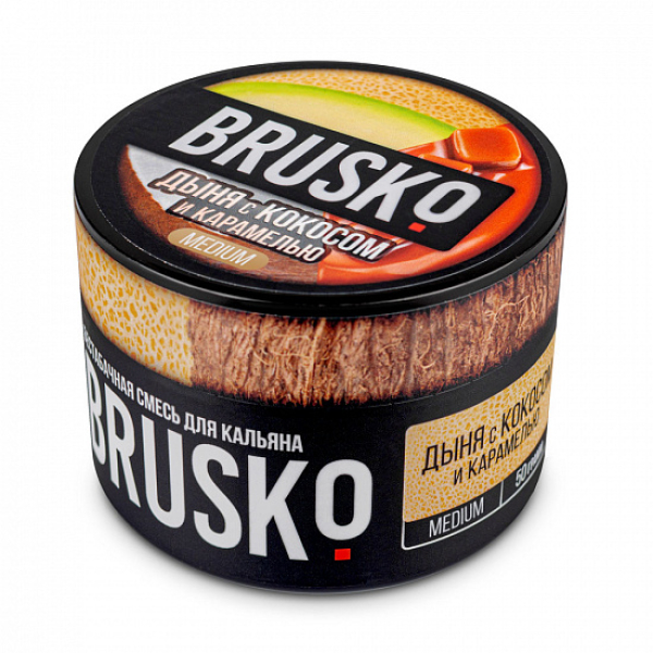 Смесь Brusko Medium Дыня кокос карамель 50 грамм в Донецке