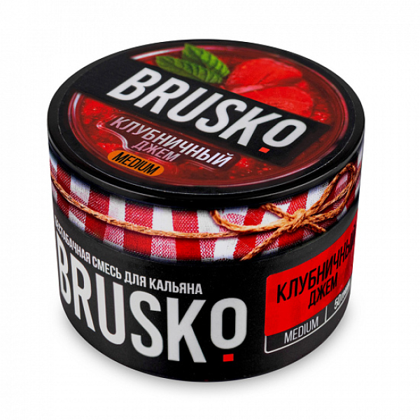 Смесь Brusko Medium Клубничный джем 50 грамм в Донецке