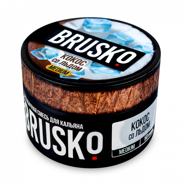 Смесь Brusko Medium Кокос лед 50 грамм в Донецке