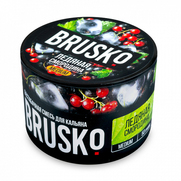 Смесь Brusko Medium Ледяная смородина 50 грамм в Донецке