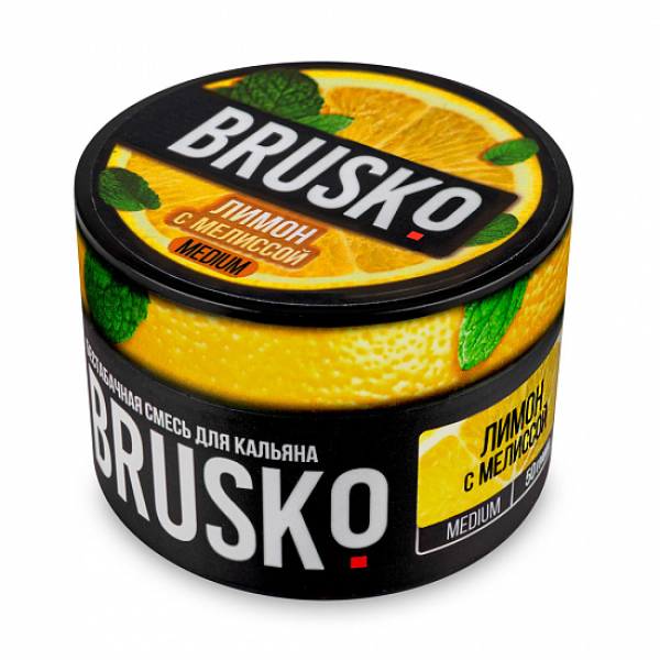 Смесь Brusko Medium Лимон мелисса 50 грамм в Донецке