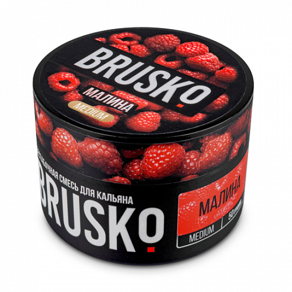 Смесь Brusko Medium Малина 50 грамм в Донецке