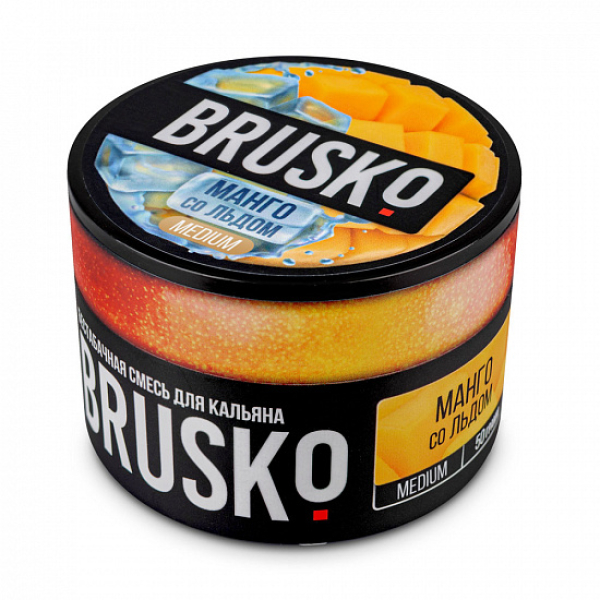 Смесь Brusko Medium Манго лед 50 грамм в Донецке