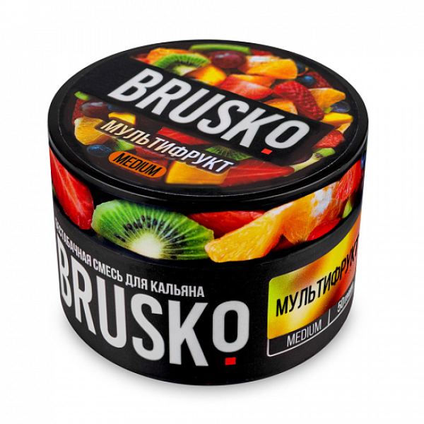 Смесь Brusko Medium Мультифрукт 50 грамм в Донецке