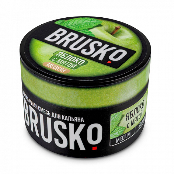Смесь Brusko Medium Яблоко с мятой 50 грамм в Донецке