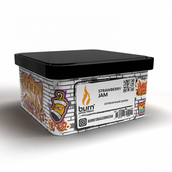 Табак BURN STRAWBERRY JAM 200 грамм в Донецке