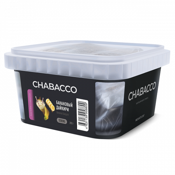 Смесь Chabacco Strong Banana Daiquiri (Банановый Дайкири) 200 гр в Донецке