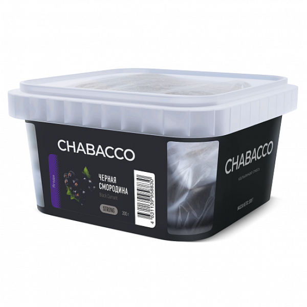 Смесь Chabacco Strong Black Currant (Черная Смородина) 200 гр в Донецке