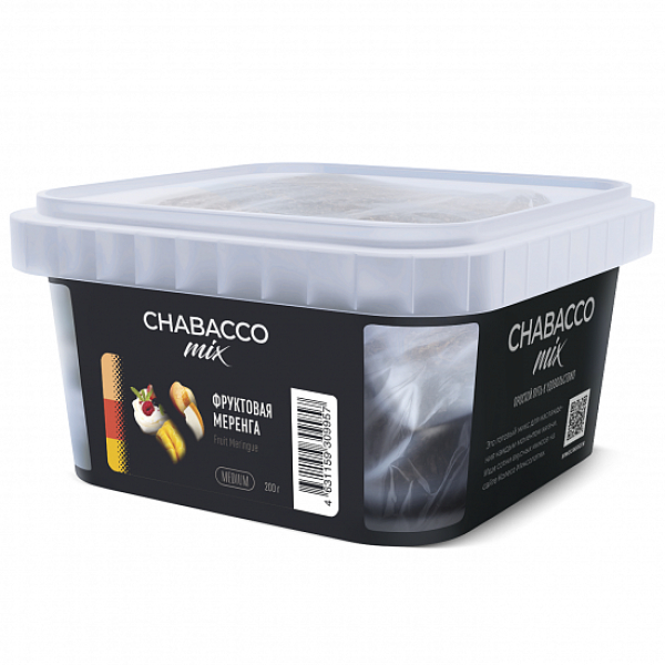 Смесь Chabacco mix Fruit Meringue (Фруктовая Меренга) 200 гр в Донецке