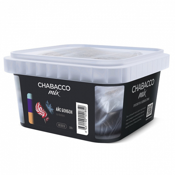 Смесь Chabacco mix Ice Bonbon (Айс Бонбон) 200 гр в Донецке