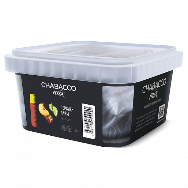 Смесь Chabacco mix Peach Lime (Персик Лайм) 200 гр в Донецке