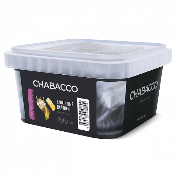 Смесь Chabacco Medium Banana Daiquiri (Банановый Дайкири) 200 гр в Донецке