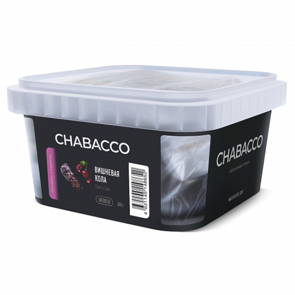 Смесь Chabacco Medium Cherry Cola (Вишневая Кола) 200 гр в Донецке