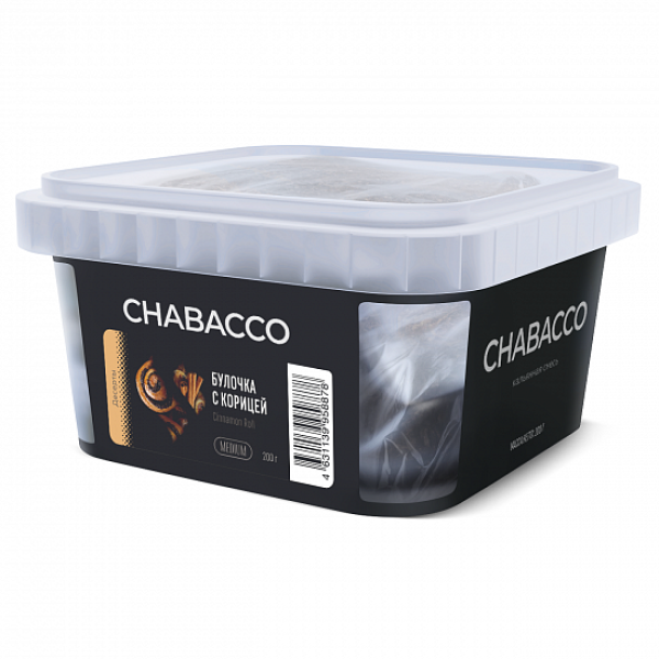 Смесь Chabacco Medium Cinnamon Roll (Булочка с Корицей) 200 гр в Донецке