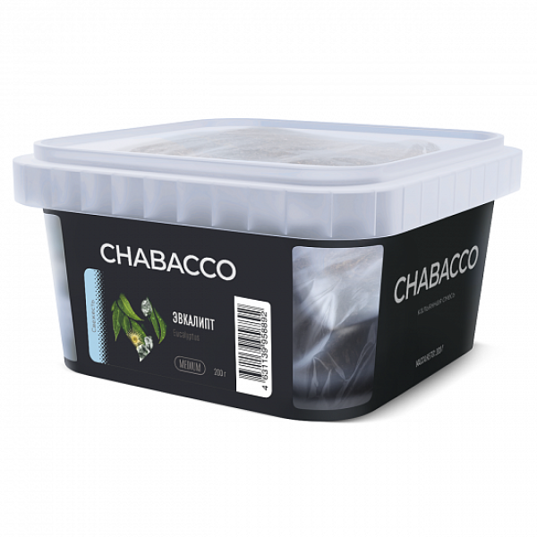 Смесь Chabacco Medium Eucaluptus (Эвкалипт) 200 гр в Донецке