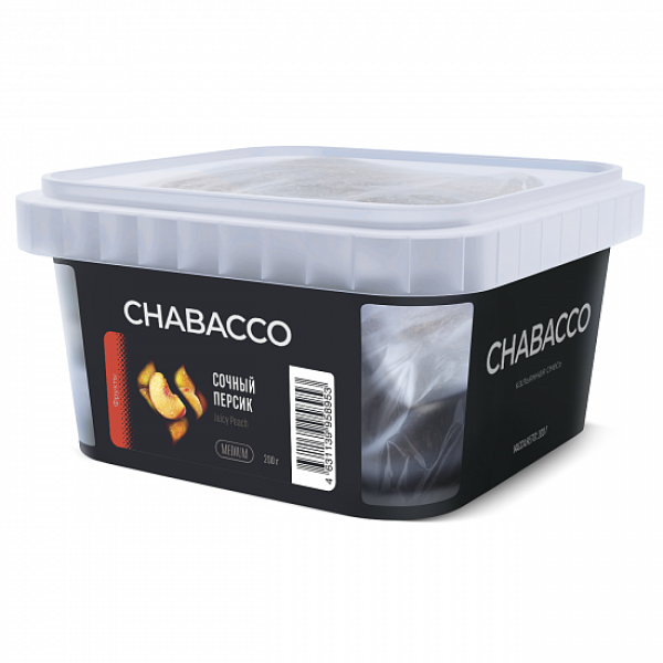 Смесь Chabacco Medium Juicy Peach (Сочный Персик) 200 гр в Донецке