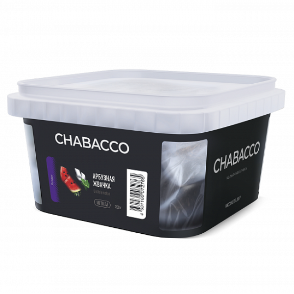 Смесь Chabacco Medium Watermelon Gum (Арбузная Жвачка) 200 гр в Донецке