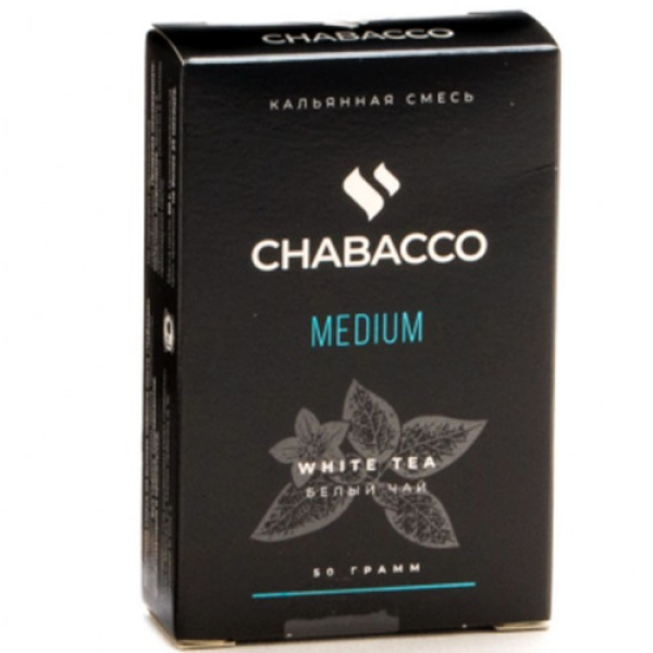 Смесь Chabacco Medium WHITE TEA (БЕЛЫЙ ЧАЙ) 50 гр в Донецке